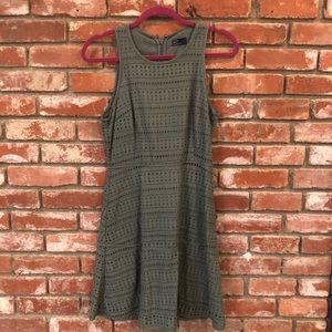 Green eyelet summer dress!